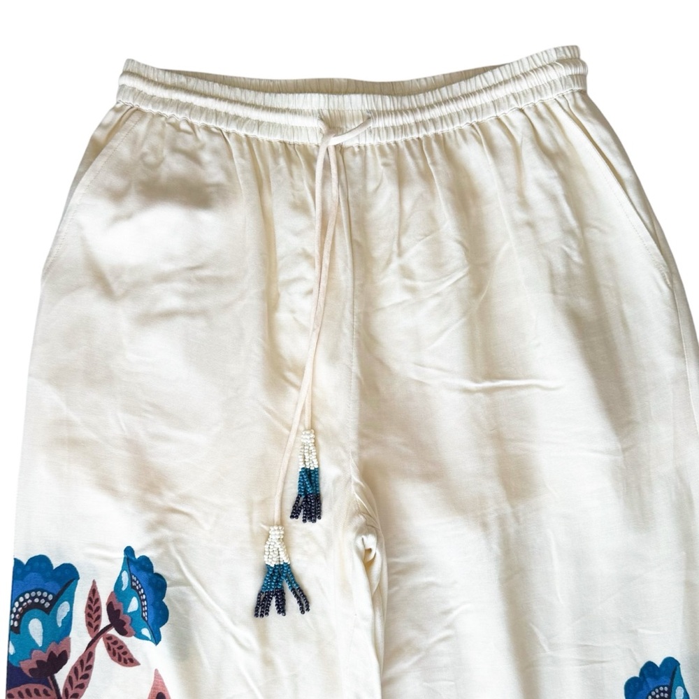 Farm Rio x Anthropologie Printed Pull-On Pants | SMALL - Picture 3 of 11